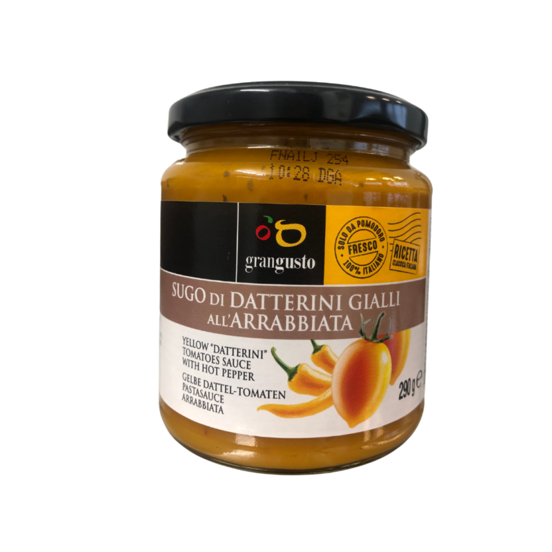 SAUCE TOMATE DATTERINO JAUNE À L'ARRABBIATA