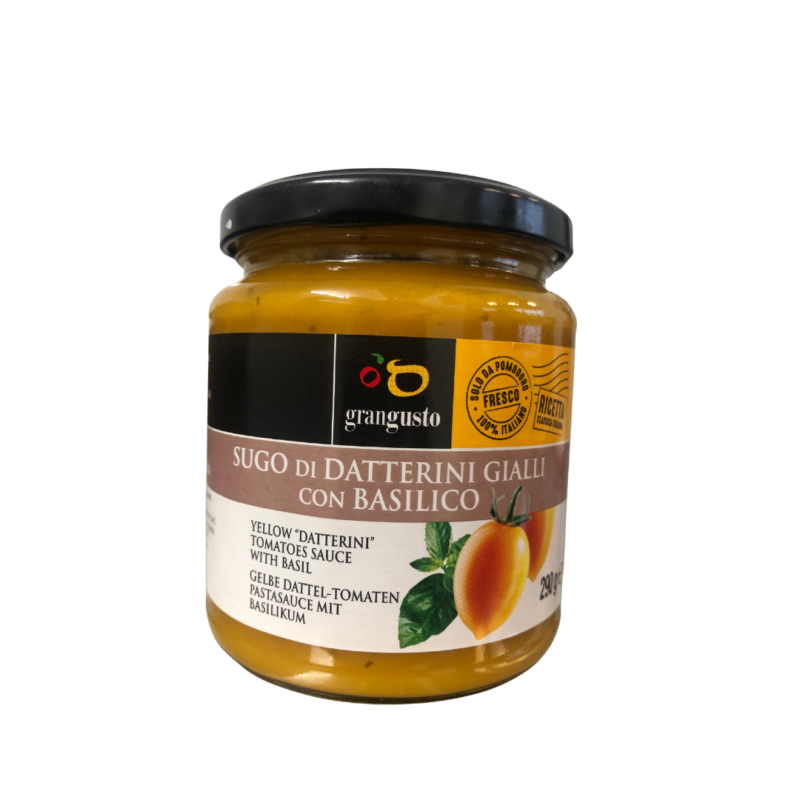 SAUCE TOMATE DATTERINO JAUNE ET BASILIC