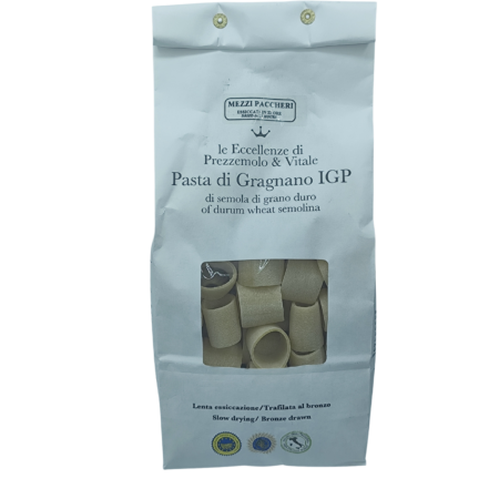 MEZZI PACCHERI P&V - PASTA IGP DI GRAGNANO 500GR