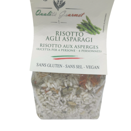 RISOTTO AUX ASPERGES - QUALITA' GOURMET - 300GR