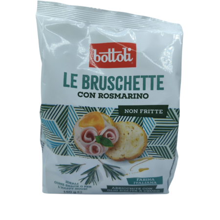 MINI BRUSCHETTE AU ROMARIN - BOTTOLI 150GR