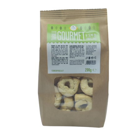 TARALLI AUX GRAINES DE FENOUIL 200GR - TERRE DI PUGLIA GOURMET