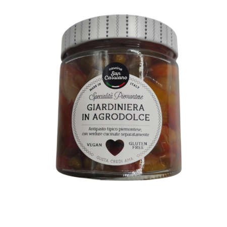 JARDINIERE DE LEGUMES AIGRE-DOUX 380GR - SAN CASSIANO