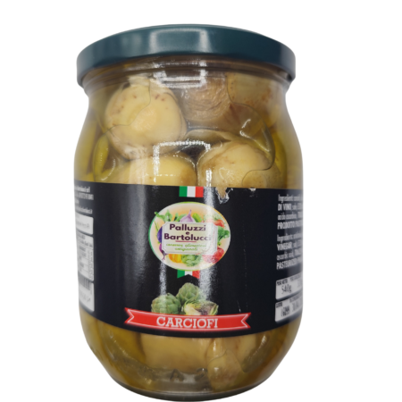 ARTICHAUTS ENTIERS 540GR - PALLUZZI & BARTOLUCCI