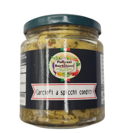 QUARTS D'ARTICHAUTS MARINES 290GR - PALLUZZI & BARTOLUCCI