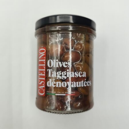 OLIVES TAGGIASCHE DENOYAUTEES 180GR - CASTELLINO