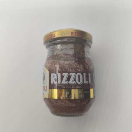 FILETS D'ANCHOIS A' L'HUILE D'OLIVE 90GR - RIZZOLI