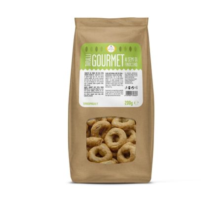 TARALLI AUX GRAINES DE FENOUIL 200GR - TERRE DI PUGLIA GOURMET