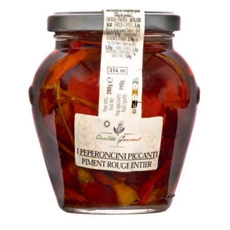 PIMENTS ROUGES CONFITES 280GR - QUALITA GOURMET