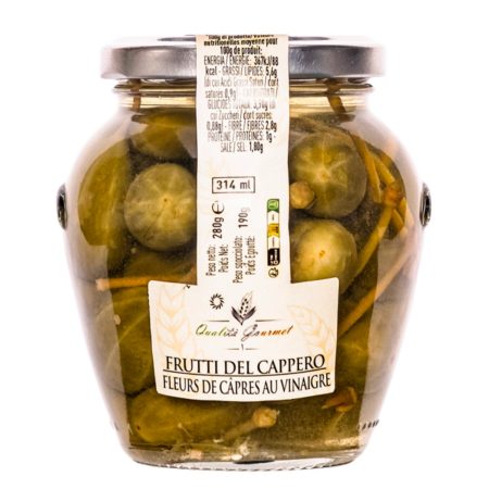 FLEURS DE CAPRES AU VINAIGRE 290GR - QUALITA' GOURMET