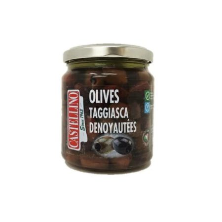 OLIVES TAGGIASCHE DENOYAUTEES 180GR - CASTELLINO