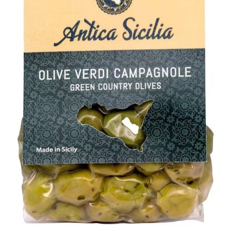 FANTAISIE D'OLIVES VERTES 350GR - ANTICA SICILIA