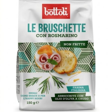 MINI BRUSCHETTE AU ROMARIN - BOTTOLI 150GR