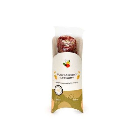 SAUCISSON NEBRODI AUX PISTACHES -GIUGIU- 200GR