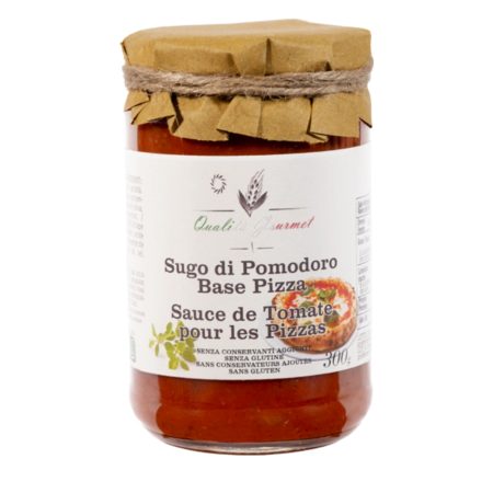 SAUCE TOMATE BASE X PIZZA -QUALITA' GOURMET- 300GR