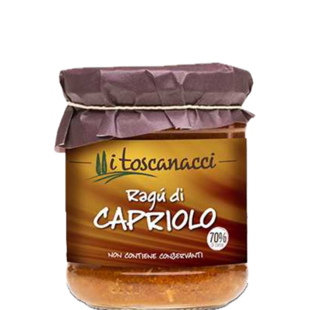 SAUCE A' LA VIANDE DE CHEVREUIL - I TOSCANACCI- 180GR