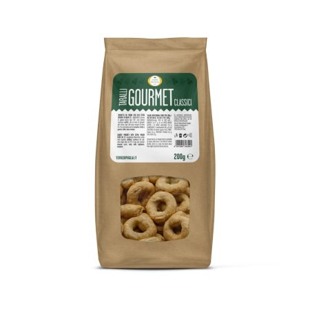 TARALLI GOURMET A' L'HUILE D'OLIVE 200GR